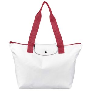 Hoppla Rosebank Polyester Roll-Up Tote Bag - Image 7