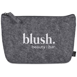 Okiyo Kesho Recycled PET Felt Mini Cosmetic Bag - Image 3