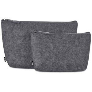 Okiyo Kesho Recycled PET Felt Accessory Bag - Image 7