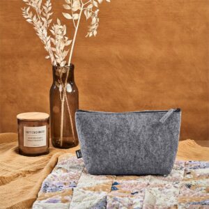 Okiyo Kesho Recycled PET Felt Accessory Bag - Image 2