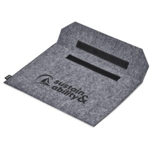 Okiyo Shorui Recycled PET Felt Document Bag - Image 3