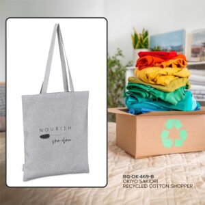 Okiyo Sakiori Recycled Cotton Shopper - Image 6