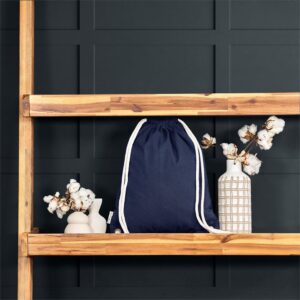 Okiyo Kinchaku Recycled Canvas Drawstring Bag - Image 2