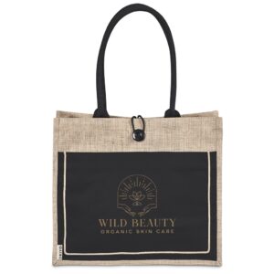 Okiyo Umi Jute & Cotton Tote - Image 2