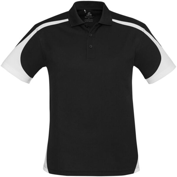 Mens Talon Golf Shirt – Black — Mens Talon Golf Shirt – Black