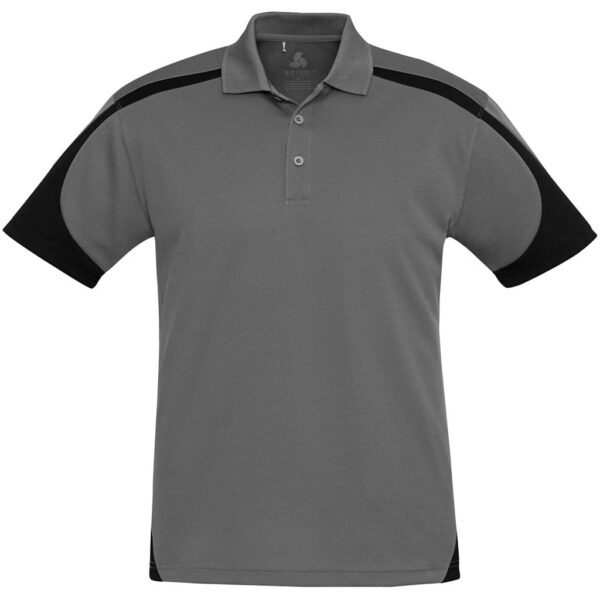 Mens Talon Golf Shirt – Grey — Mens Talon Golf Shirt – Grey