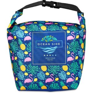 Hoppla Protea Polyester Lunch Cooler — Hoppla Protea Polyester Lunch Cooler