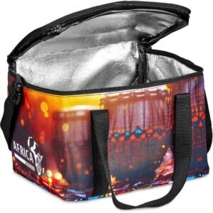 Hoppla Kruger Polyester 12-Can Cooler - Image 3
