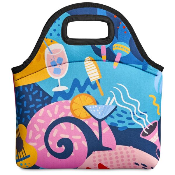 Hoppla Hobie Neoprene Lunch Cooler with Cut Out Handle — Hoppla Hobie Neoprene Lunch Cooler with Cut Out Handle