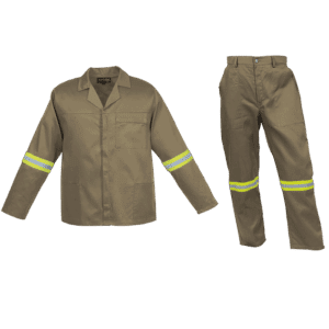 Barron Budget Poly Cotton Conti Suit with Reflective - Image 8