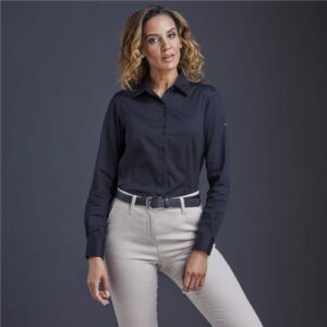 Ladies Long Sleeve Alex Varga Opus Stretch Shirt - Image 2
