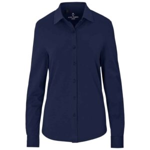 Ladies Long Sleeve Alex Varga Cronus Knitted Shirt - Image 5