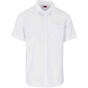 Mens Short Sleeve Oxford Shirt - Image 7