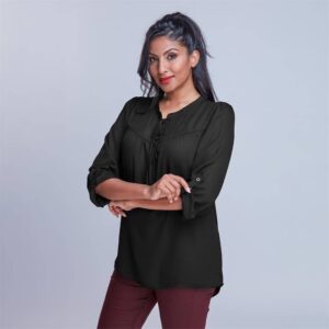 Ladies Long Sleeve Candice Blouse - Image 4