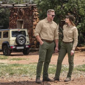 Mens Long Sleeve Mawenzi Twill Shirt - Image 2