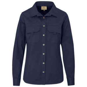 Ladies Long Sleeve Mawenzi Twill Shirt - Image 6
