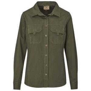 Ladies Long Sleeve Mawenzi Twill Shirt - Image 7