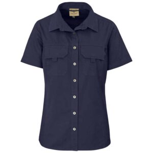Ladies Short Sleeve Mawenzi Twill Shirt - Image 6