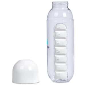 Altitude Vita-Stream Pill Box Plastic Water Bottle - 600ml - Image 5