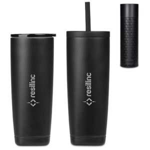 Alex Varga Aurelian Stainless Steel 2-in-1 Vacuum Tumbler & Straw - Image 5