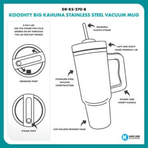 Kooshty Big Kahuna Stainless Steel Vacuum Mug – 1.2 Litre - Image 8