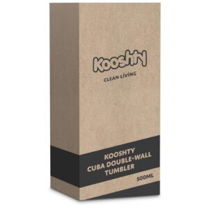 Kooshty Cuba Plastic Double-Wall Tumbler – 500ml - Image 3