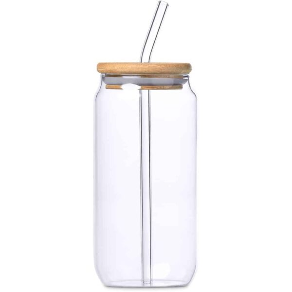 Okiyo Natsu Glass & Bamboo Tumbler & Straw – 500ml — Okiyo Natsu Glass & Bamboo Tumbler & Straw – 500ml