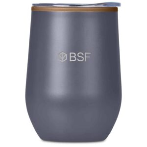 Serendipio Ovolo Stainless Steel & Plastic Double-Wall Tumbler – 350ml - Image 6
