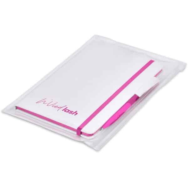 Olson Notebook & Pen Set – Pink — Olson Notebook & Pen Set – Pink