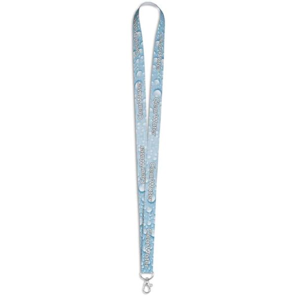 Altitude Snap Hook Clip Double-Sided Sublimation Petersham Lanyard