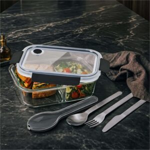 Serendipio Mealmate Lunch Box & Cutlery Set - Image 5