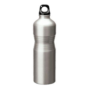 680ml Shaped Aluminium Water Bottle - Image 2