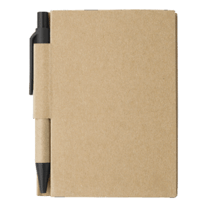 Mini Recycled Notebook and Pen - Image 3