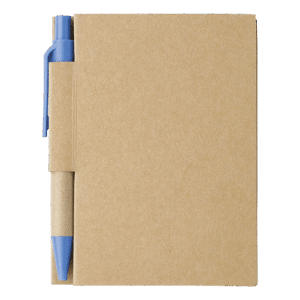 Mini Recycled Notebook and Pen - Image 4