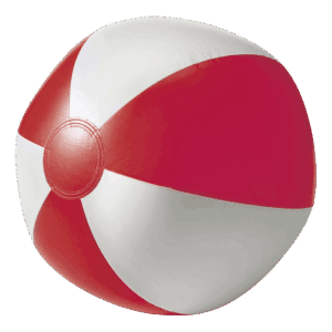 Two Tone Inflatable Beach Ball - Image 3