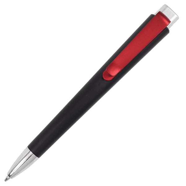 Metallic Clip Ballpoint Pen
