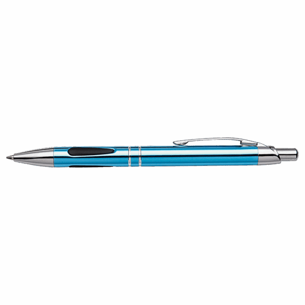 Metal Ergonomic Grip Ballpoint Pen