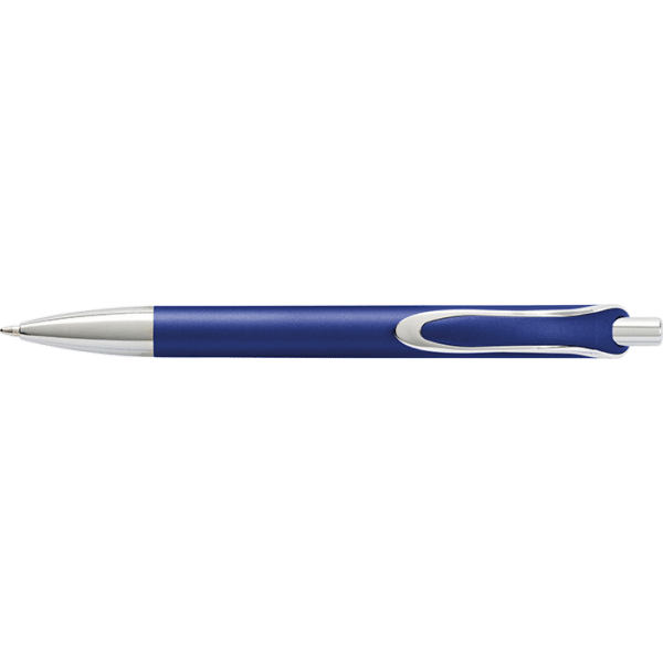 Coloured Barrel Ballpoint Pen with Silver Tip and Clip — Coloured Barrel Ballpoint Pen with Silver Tip and Clip