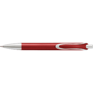 Coloured Barrel Ballpoint Pen with Silver Tip and Clip - Image 5