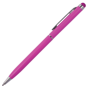 Slim Elegant Ballpoint Pen with Stylus - Image 2