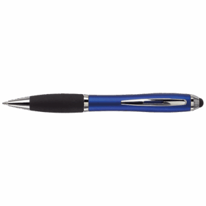 Ballpoint with Rubber Grip and Stylus - Image 4