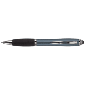 Ballpoint with Rubber Grip and Stylus - Image 2