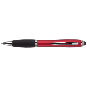 Ballpoint with Rubber Grip and Stylus - Image 5