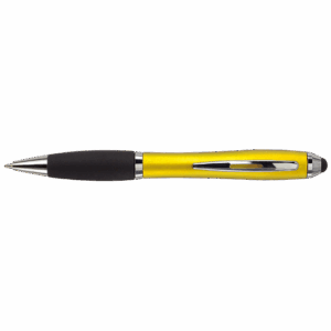Ballpoint with Rubber Grip and Stylus - Image 6