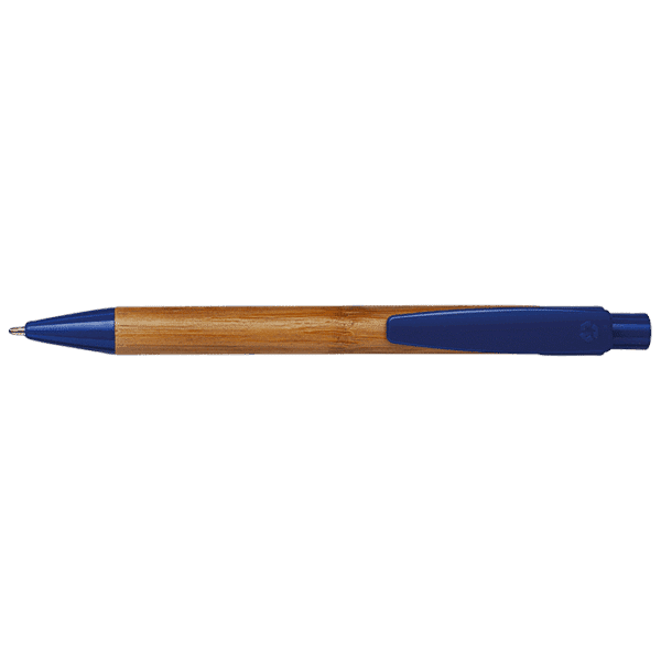 Bamboo Ballpoint Pen with Plastic Trims
