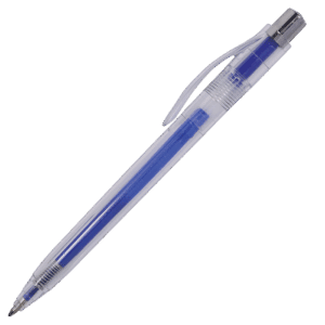 Translucent Ballpoint Pen with Coloured Refill - Image 4