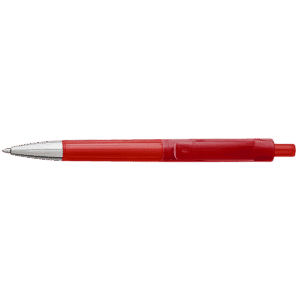 Ballpoint Pen With Transparent Coloured Barrel - Image 2