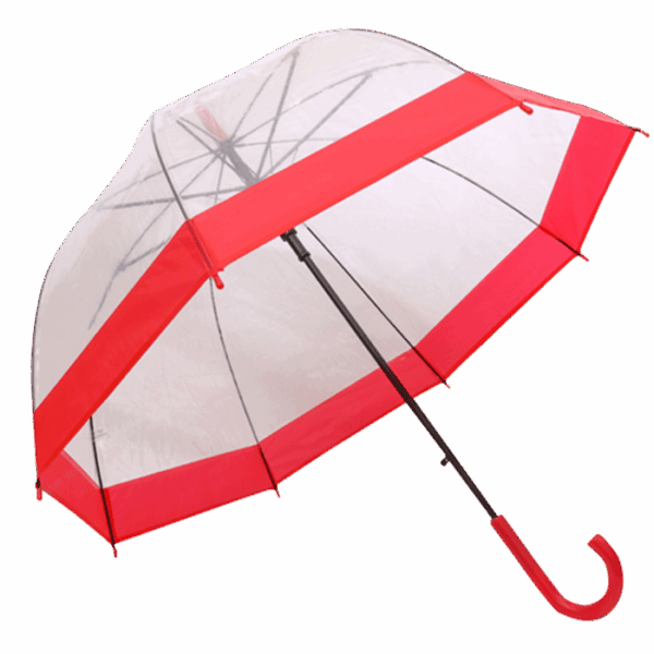 Dome Shaped Clear Umbrella