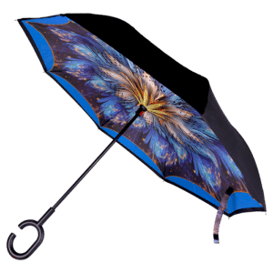 Printed Reversible Umbrella - Image 8