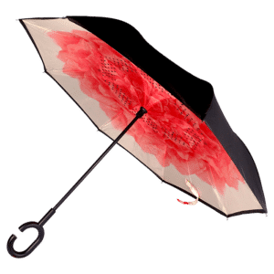 Printed Reversible Umbrella - Image 5